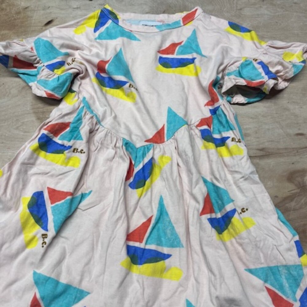 Bobo Choses Girls Patterned Sailing Dress